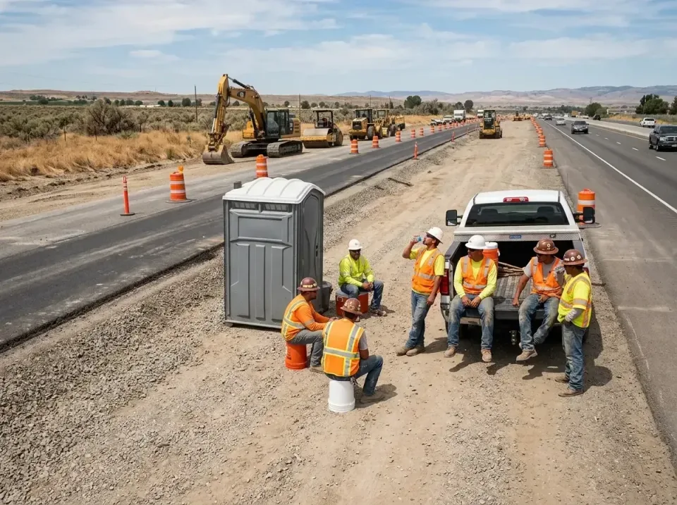 highway-road-construction-crew-007 — frequently asked questions, Porta Potty and Restroom Rentals in Gibbstown, NJ